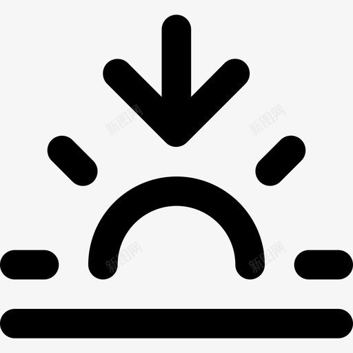 sunsetsvg_新图网 https://ixintu.com sunset