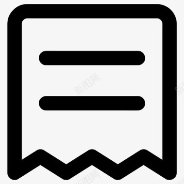 收据帐单发票图标图标