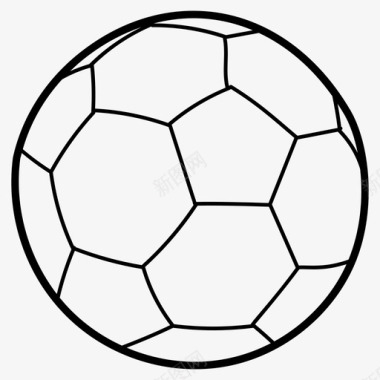 足球游戏运动球图标图标