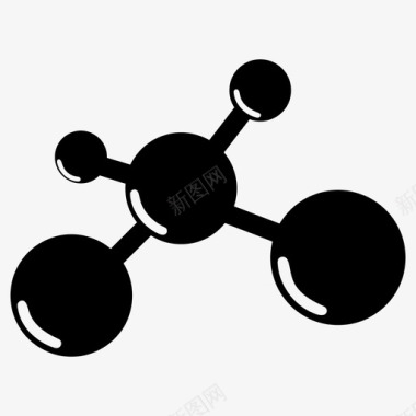 分子原子公式图标图标