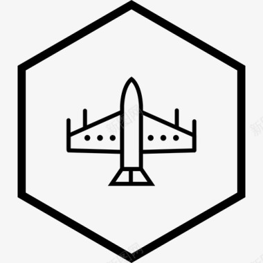 战斗机飞机运输工具图标图标