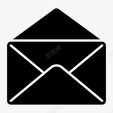 电子邮件信件邮寄图标图标