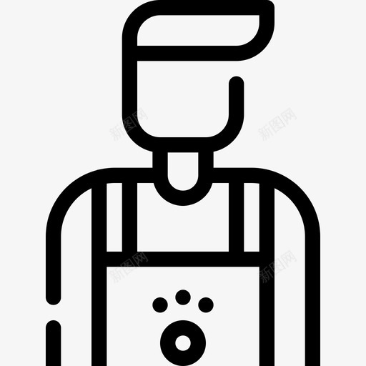 员工狗宠物图标svg_新图网 https://ixintu.com 员工 宠物 宠物美容 服务 沙龙 美容店