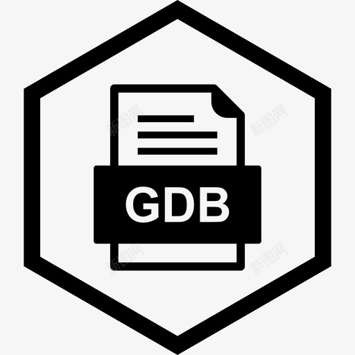gdb文件文件文件类型格式图标svg_新图网 https://ixintu.com 41种 gdb 文件 格式 类型
