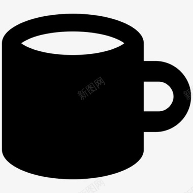马克杯饮料咖啡杯图标图标