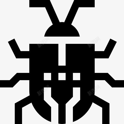 甲虫机器人机器人40填充图标svg_新图网 https://ixintu.com 填充 机器人40 甲虫机器人
