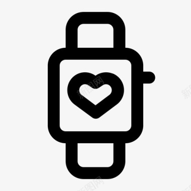 手表爱情时间情人节图标图标