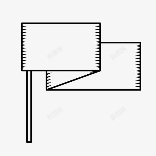 旗子球门图钉图标svg_新图网 https://ixintu.com 图钉 旗子 球门 记号