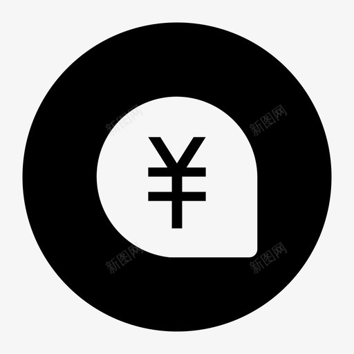 商机（圆框）svg_新图网 https://ixintu.com 商机（圆框）