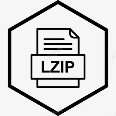 lzip文件文件文件类型格式图标图标