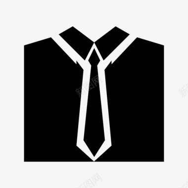 礼服衣服员工图标图标