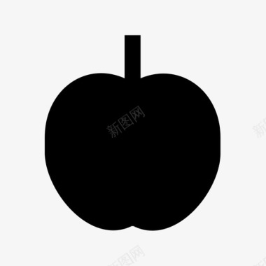 苹果食品新鲜图标图标