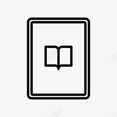 电子书应用程序ipad图标图标