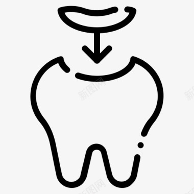 补牙牙科护理牙医图标图标