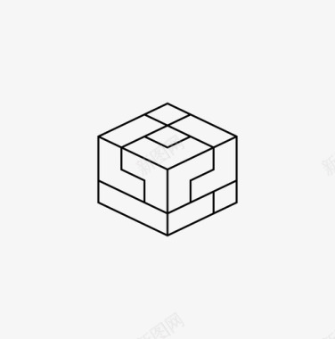 soma立方体排列拼图图标图标