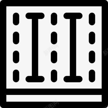 游泳池游泳池4线性图标图标
