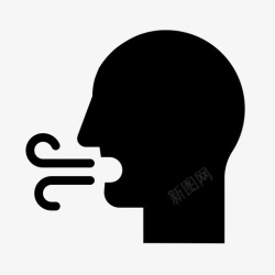 Hathi牙科标志符号呼吸牙科护理牙医图标高清图片
