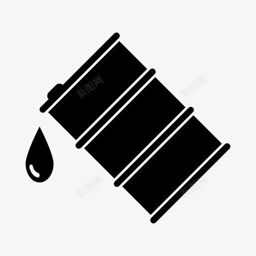 油桶包装罐图标svg_新图网 https://ixintu.com 包装 油桶