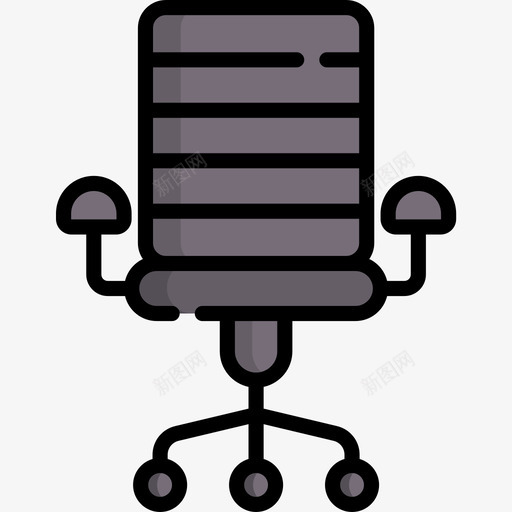 椅子工作简历26线性颜色图标svg_新图网 https://ixintu.com 工作简历26 椅子 线性颜色