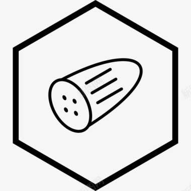 黄瓜食物沙拉图标图标