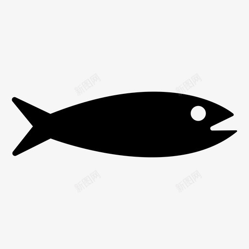 鱼食物杂货图标svg_新图网 https://ixintu.com 宠物 杂货 金枪鱼 食物 鱼