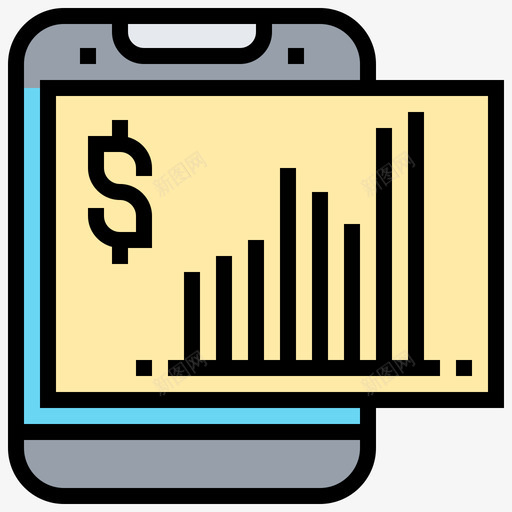统计投资58线性颜色图标svg_新图网 https://ixintu.com 投资 线性 统计 颜色