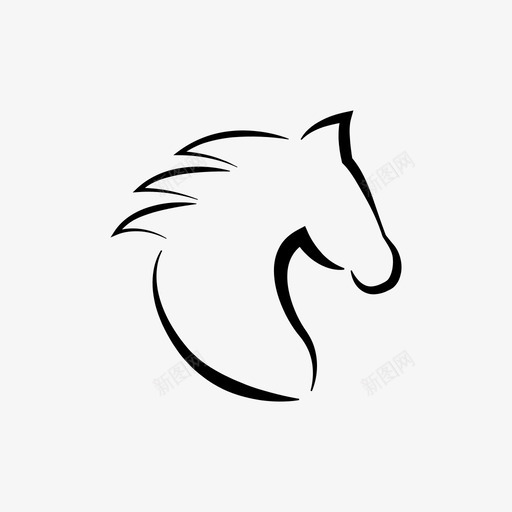 55 head horse with hsvg_新图网 https://ixintu.com 55 head horse with h