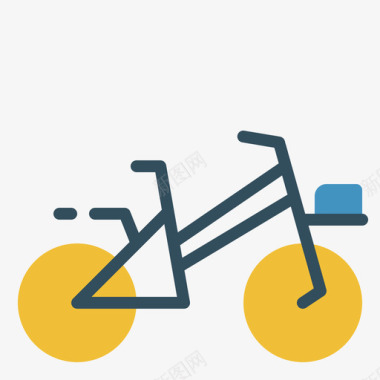 自行车旅行254平装图标图标