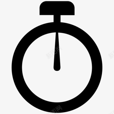 闹钟时钟时间和日期图标图标