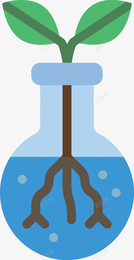 植物遗传学和生物工程8扁平图标svg_新图网 https://ixintu.com 扁平 植物 生物工程 遗传学