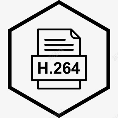 h264文件文件文件类型格式图标图标