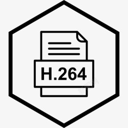 h264h264文件文件文件类型格式图标高清图片