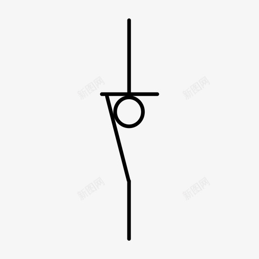 柱上负荷开关（合）svg_新图网 https://ixintu.com 柱上负荷开关（合） zsfhkg_h