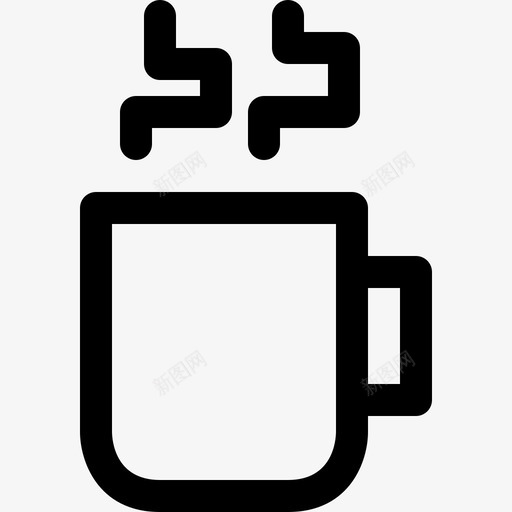 咖啡杯喝咖啡热咖啡图标svg_新图网 https://ixintu.com 咖啡杯 喝咖啡 热咖啡 网络图标