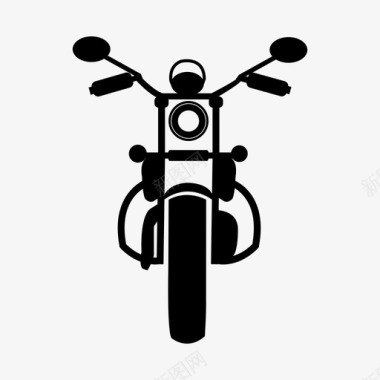 摩托车交通工具车辆图标图标