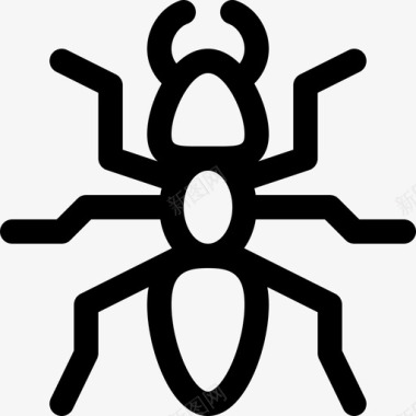 蚂蚁昆虫26直系图标图标