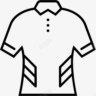 运动衫衣服板球图标图标