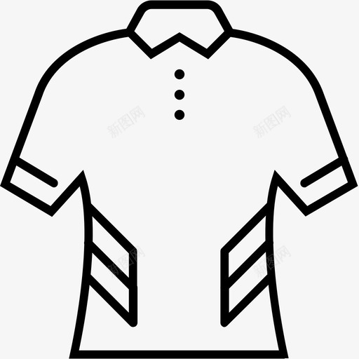 运动衫衣服板球图标svg_新图网 https://ixintu.com 板球 衣服 衬衫 运动服 运动衫
