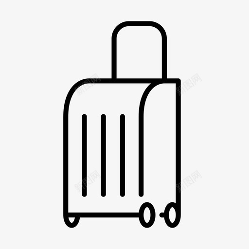行李机场旅行图标svg_新图网 https://ixintu.com 旅行 暑假 机场 行李