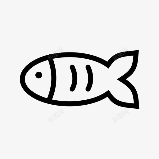 宠物鱼水族馆鱼食品图标svg_新图网 https://ixintu.com 宠物 市场 水族馆 钓鱼 食品 鱼市