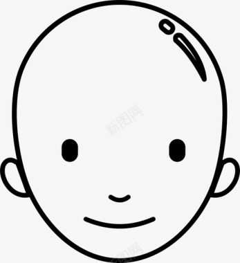 光头男男先生图标图标