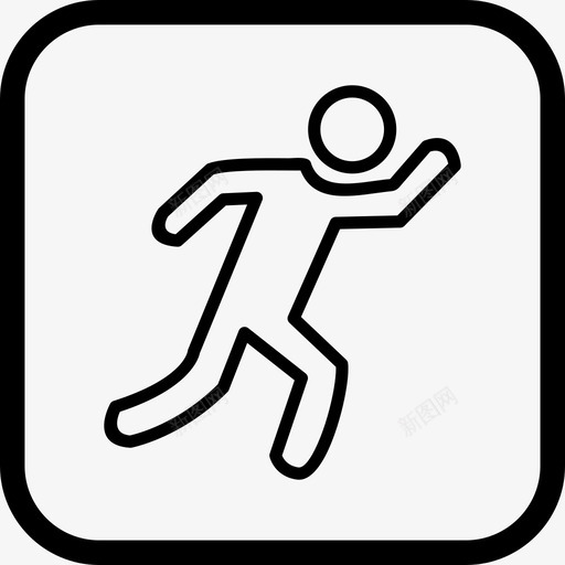 跑步者运动员马拉松图标svg_新图网 https://ixintu.com 游戏 跑步 跑步者 运动 运动员 马拉松
