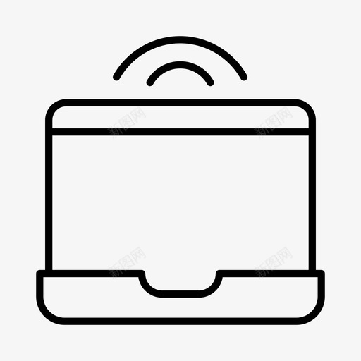 wifi数字电子商务图标svg_新图网 https://ixintu.com wifi 数字 电子商务 电脑 界面 笔记本