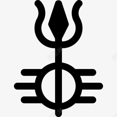 湿婆宗教31充满图标图标