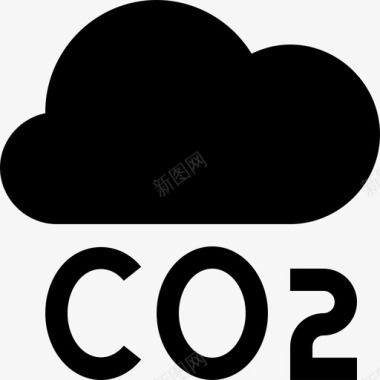 二氧化碳气候变化8已填充图标图标