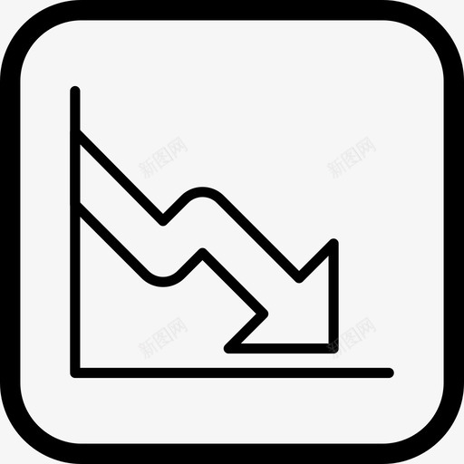 生意失败失败损失图标svg_新图网 https://ixintu.com 失败 损失 生意