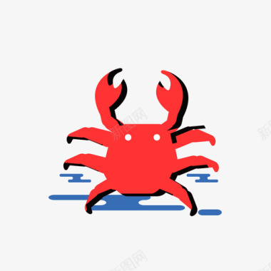 water_螃蟹图标