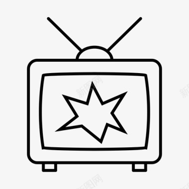 坏电视技术图标图标
