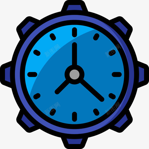 时间管理管理员1线性颜色图标svg_新图网 https://ixintu.com 时间管理 管理员1 线性颜色