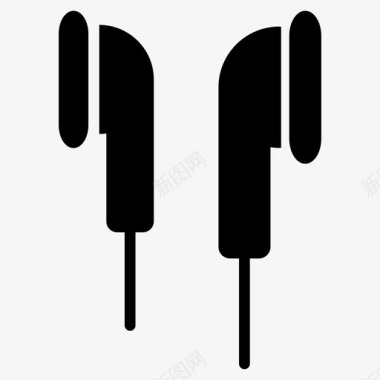 耳机音频小工具图标图标
